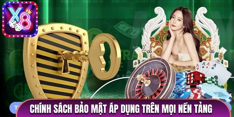 Chính sách bảo mật X8 áp dụng trên mọi nền tảng