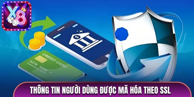 Thông tin người dùng được mã hóa theo SSL