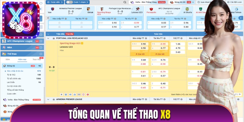 Tổng quan về thể thao X8 uy tín chuyên nghiệp